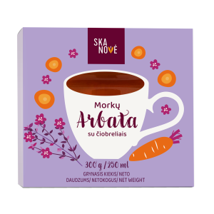 Morkų arbata su čiobreliais 300 g